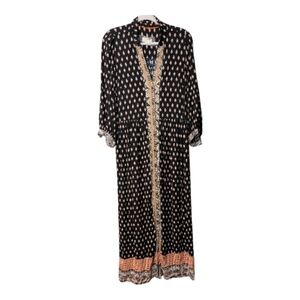 Anthropologie Maeve Bridgette Maxi Shirtdress is a geometric-patterned size 12